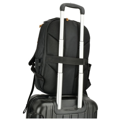 Notebook-Rucksack 15" Multi-Fächer-Design schw.