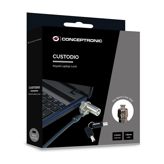 NBT Notebook Zahlenschloss Nano-Lock-Slot 1.80m