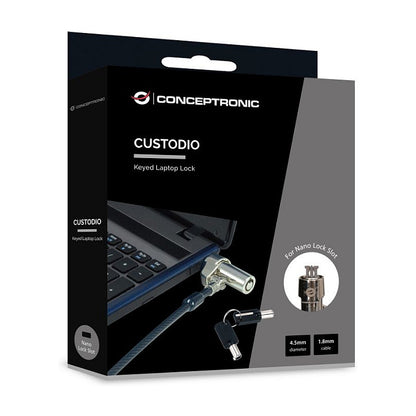 NBT Notebook Zahlenschloss Nano-Lock-Slot 1.80m