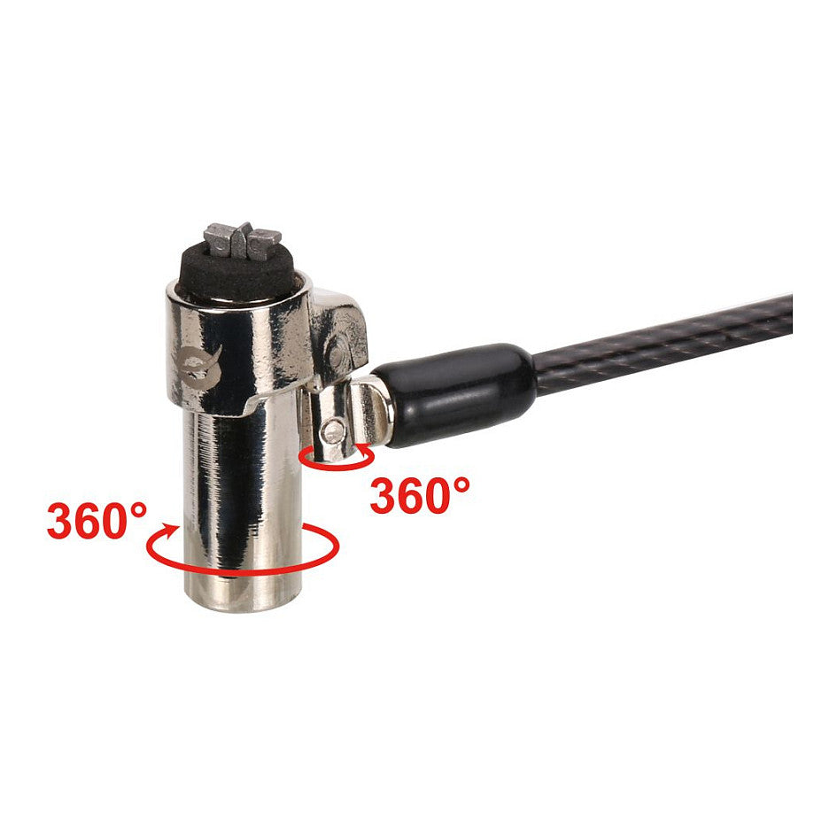 NBT Notebook Zahlenschloss Nano-Lock-Slot 1.80m