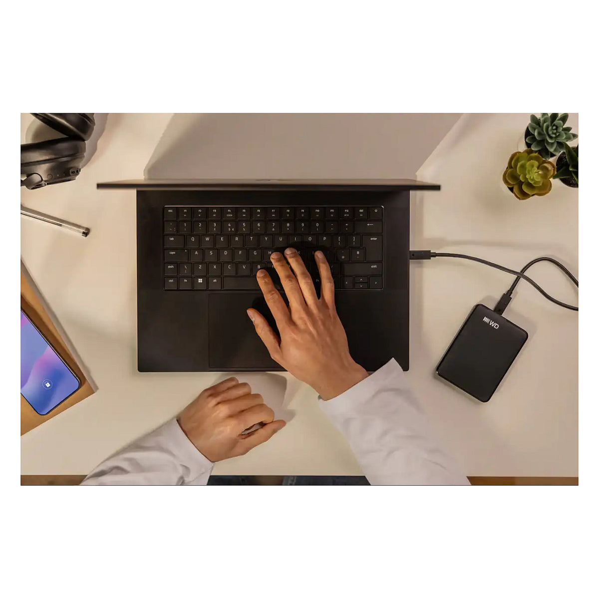4TB WD ELEMENTS USB-C GRAPHITE BLACK