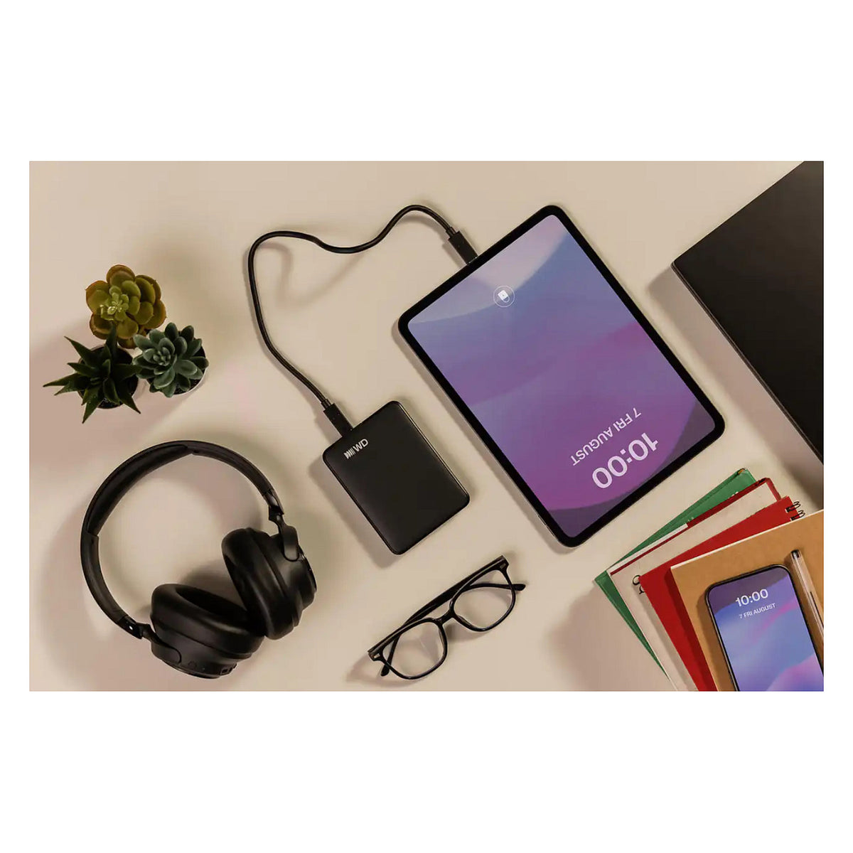 6TB WD ELEMENTS USB-C GRAPHITE BLACK WOR