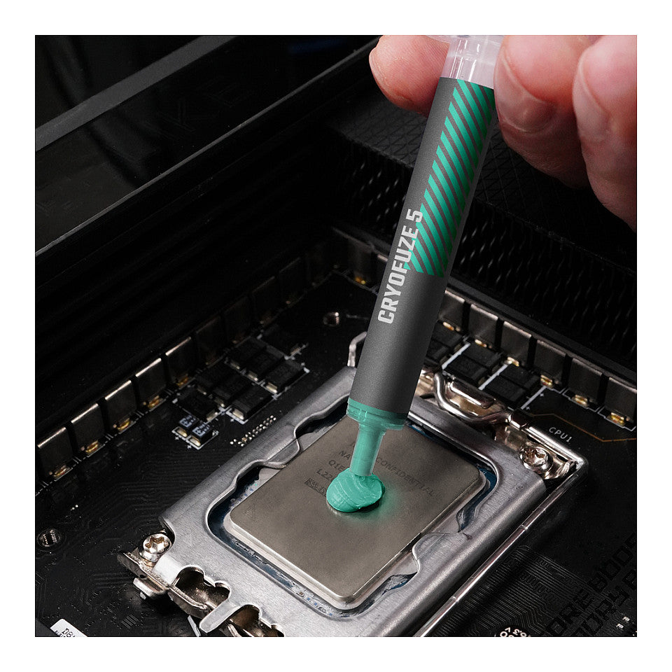 K Cooler Master CRYOFUZE 5 gelb | Wärmeleitpaste