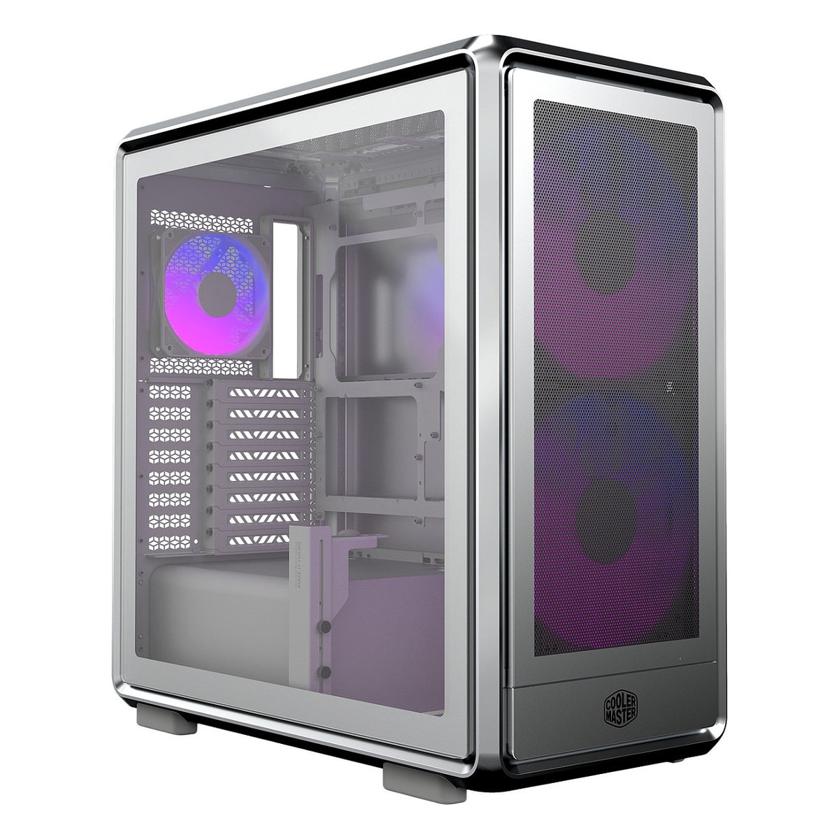 Cooler Master Masterframe 600 Mesh ARGB (silber, Tempered Glass)