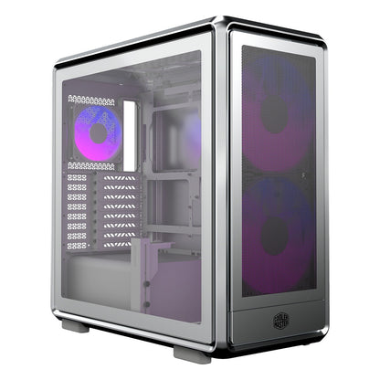 Cooler Master Masterframe 600 Mesh ARGB (silber, Tempered Glass)