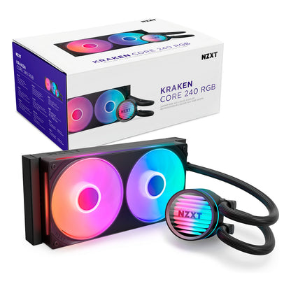 K NZXT Kraken Core RGB 240 (2025) AIO- Wasserkühlung schwarz