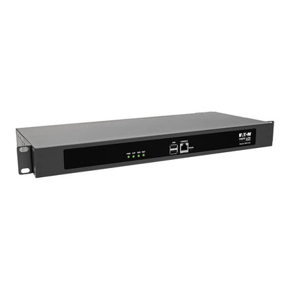 Eaton Tripp Lite Series 16-Port Serial Console Server, USB Ports (2) - Dual GbE NIC, 4 Gb Flash, Desktop/1U Rack, TA - 1GbE, RS-232 - 1U