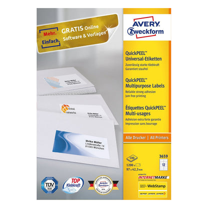 AVERY Zweckform Universal-Etiketten 3659