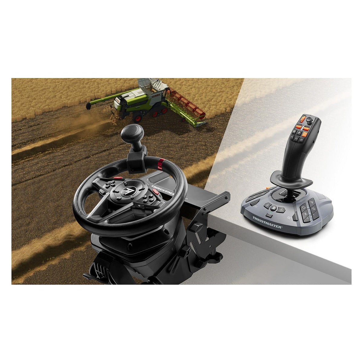 Lenkrad Thrustm. T128P Simtask Farming Pack (PST/PC) retail