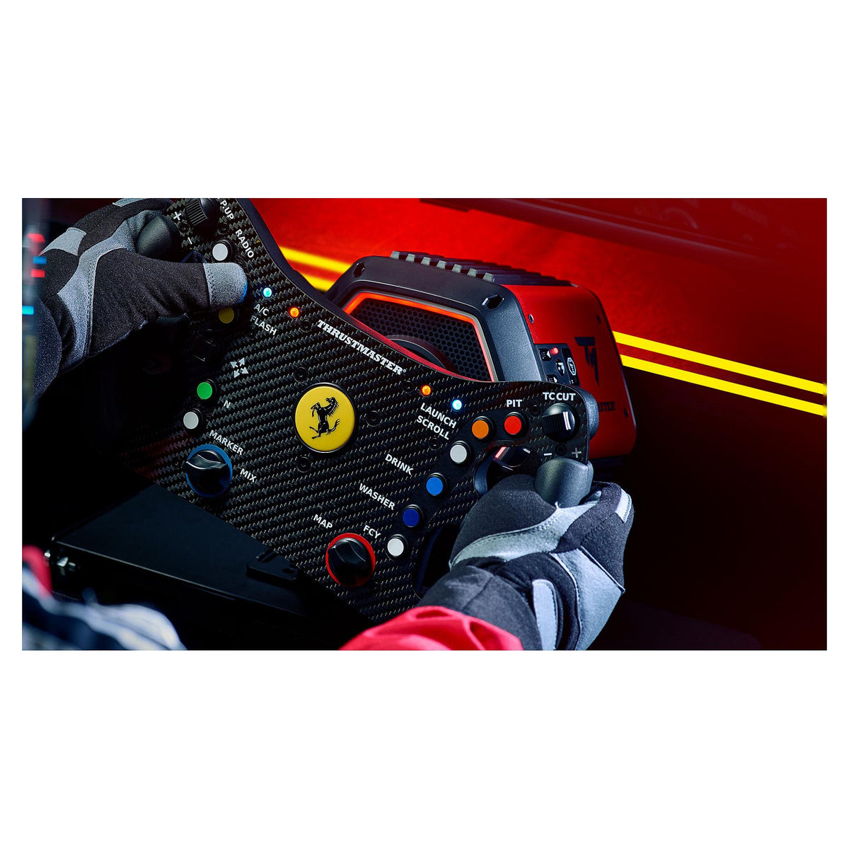 Lenkrad Thrustm. T818 Ferrari 488 GT3 DD FF Wheel (PC) retail
