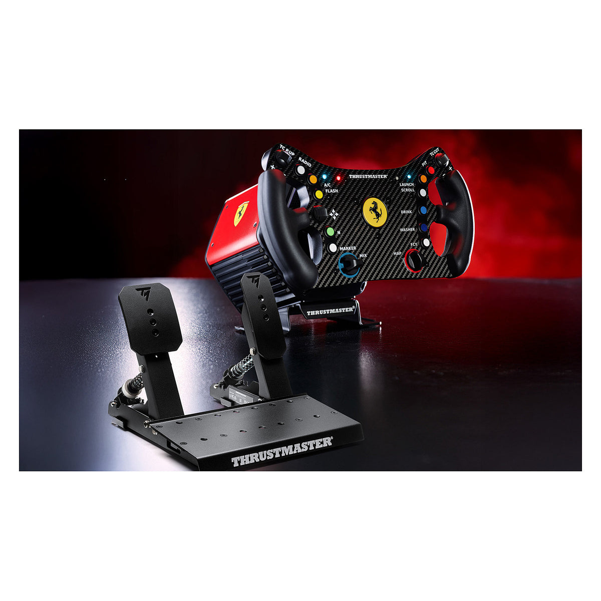 Lenkrad Thrustm. T818 Ferrari 488 GT3 DD FF Wheel (PC) retail