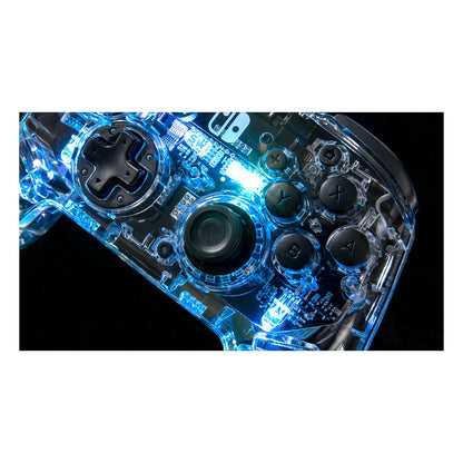 PDP Nintendo Switch Controller Wireless durchsichtig