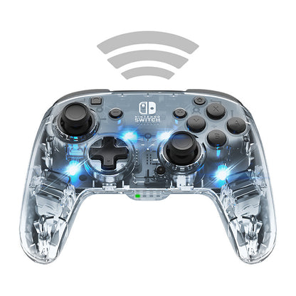 PDP Nintendo Switch Controller Wireless durchsichtig
