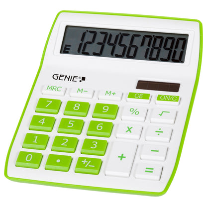 GENIE Tischrechner 840g weiß/grün