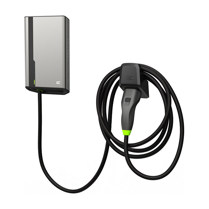 Greencell HabuDen Wallbox 22kW 32A 5m NFC Ladekabel Typ 2