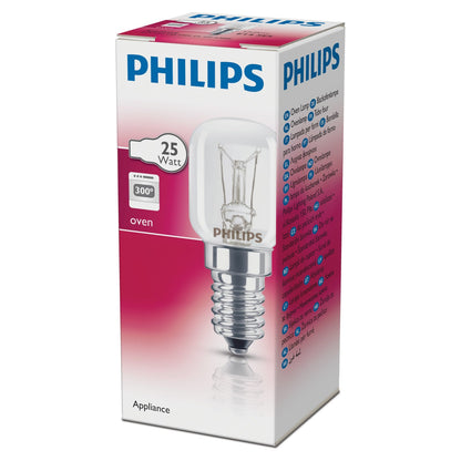 PHIL Backofenlampe 25W klar 03871550 CO45-TE T25 230-240V EEK G