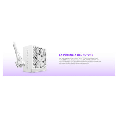 1200W NZXT C Series C1200 Netzteil 80+ Gold White PA-2G2BW-E