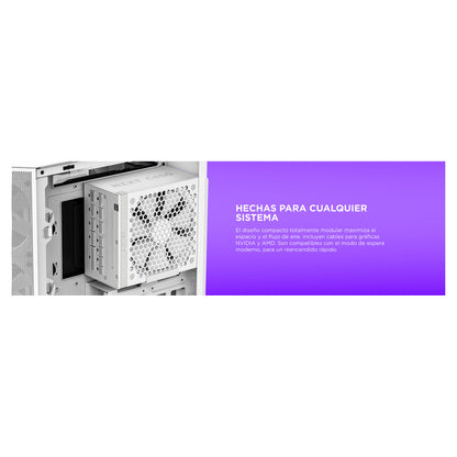 1200W NZXT C Series C1200 Netzteil 80+ Gold White PA-2G2BW-E