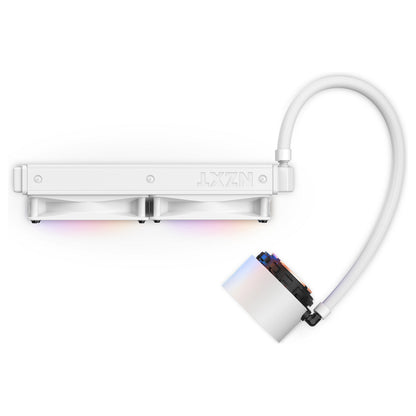 K NZXT KRAKEN Elite 240 RGB Wakü Display White RL-KR24E-W1