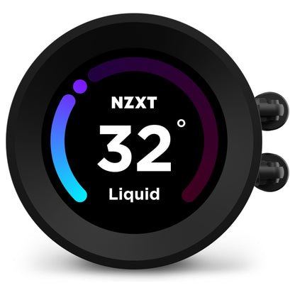 K NZXT KRAKEN Elite 240 Wasserkühler Black RL-KN24E-B1 Displ.