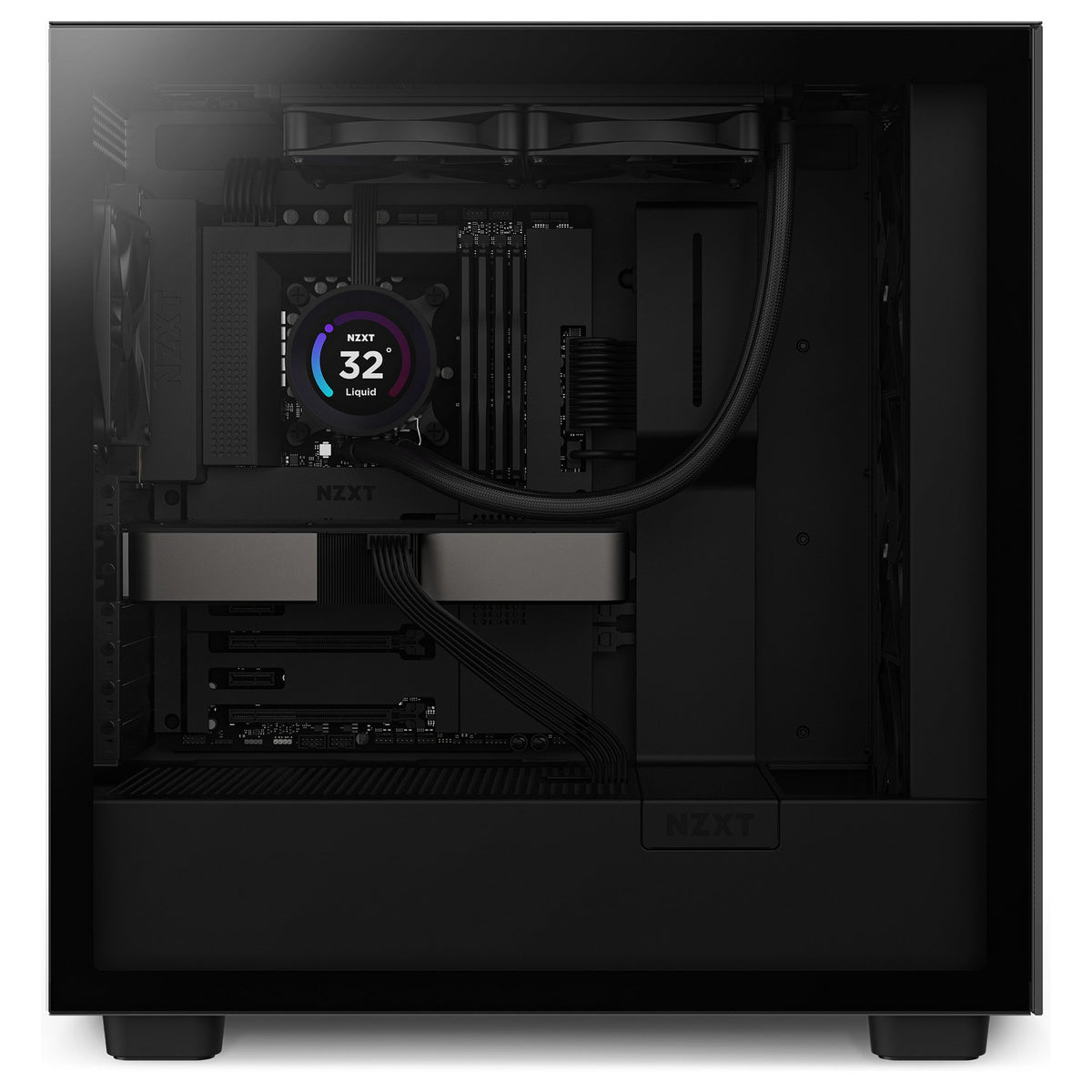 K NZXT KRAKEN Elite 240 Wasserkühler Black RL-KN24E-B1 Displ.
