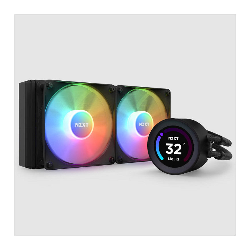 K NZXT KRAKEN Elite 240 RGB Wakü Display Black RL-KR24E-B1
