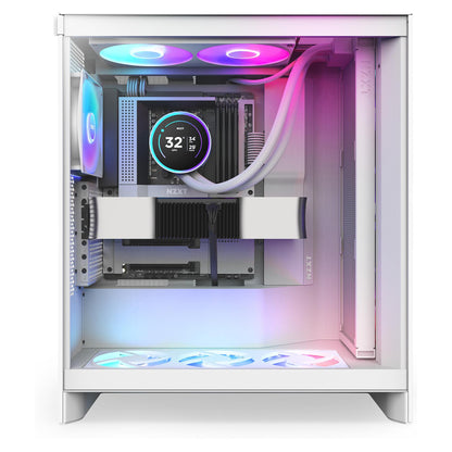 K NZXT KRAKEN Elite V2 420 RGB WaKü White RL-KR42E-W2