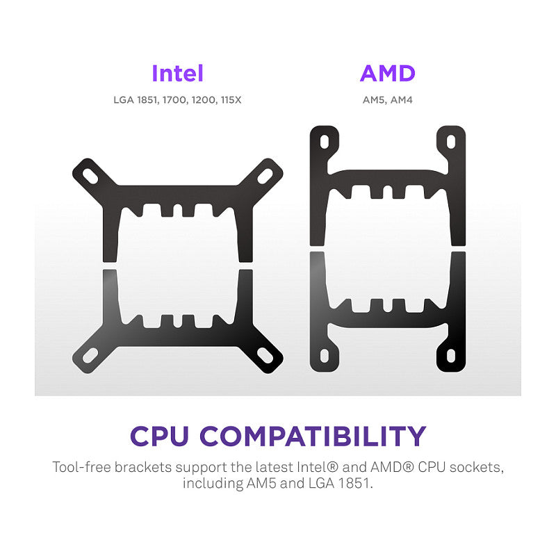 K NZXT KRAKEN Plus V2 240 Display WaKü Black RL-KN240-B2