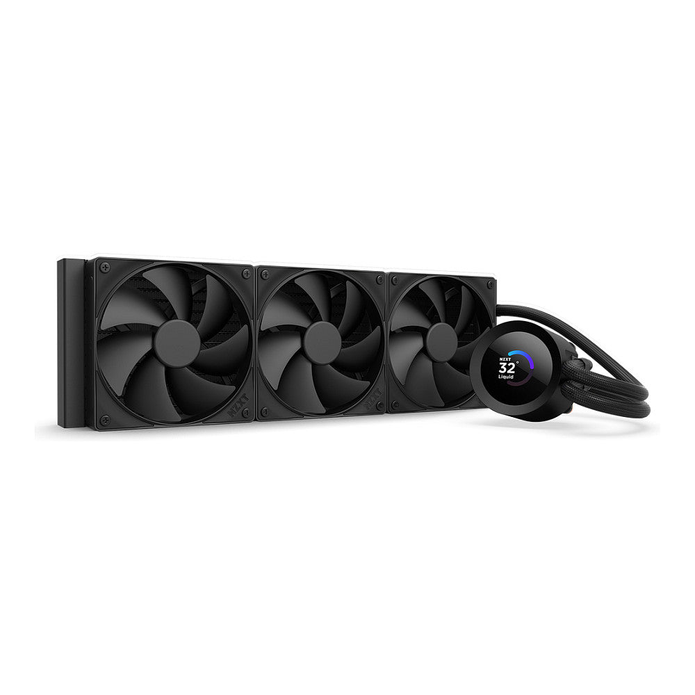 K NZXT KRAKEN Plus V2 360 Display WaKü Black RL-KN360-B2