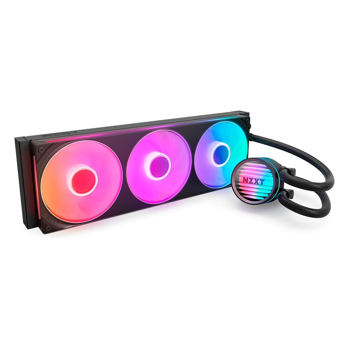 K NZXT KRAKEN Core 360 RGB Cap & RGB Core Fan RL-KR36C-B1
