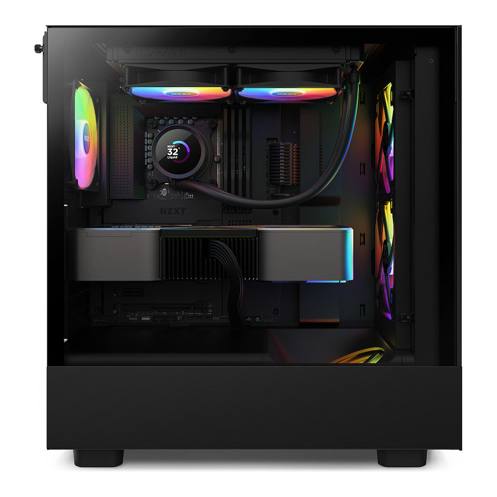 K NZXT Kraken 240 RGB - Prozessor-Flüssigkeitskühlsystem - (für: LGA115x Socket, LGA1200, LGA1700, AM4, AM5, sTRX4, TR4)