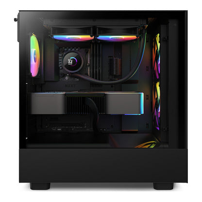 K NZXT Kraken 240 RGB - Prozessor-Flüssigkeitskühlsystem - (für: LGA115x Socket, LGA1200, LGA1700, AM4, AM5, sTRX4, TR4)