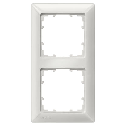 Siemens 5TG25520 DELTA line Rahmen 2fach 151x80mm titanwei