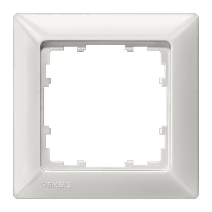 Siemens 5TG25510 DELTA line Rahmen 1fach 80x80mm titanwei