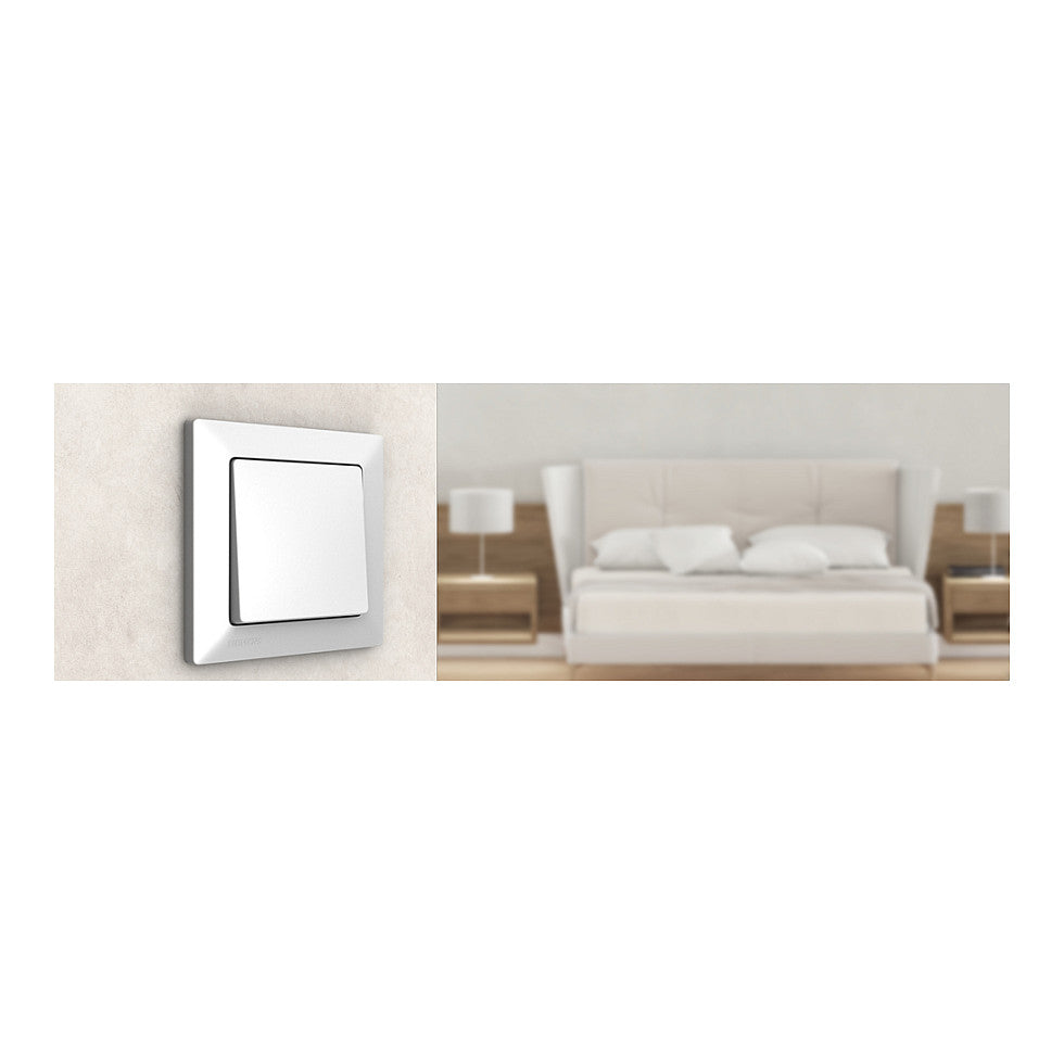 Siemens 5TG25510 DELTA line Rahmen 1fach 80x80mm titanwei