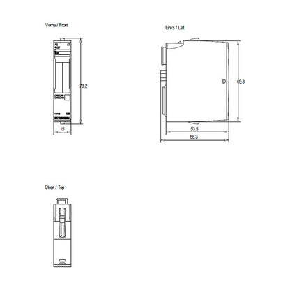 Siemens 6ES71356HD000BA1 SIMATIC ET 200SP analo. Ausg.modul AQ 4XU/I Stand.