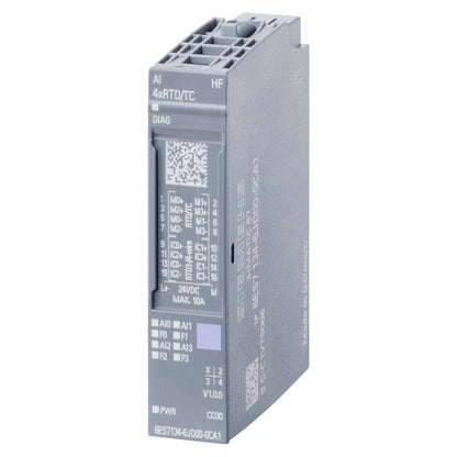 SIEM SIMATIC ET 200SP 6ES7134-6JD00-0CA1 ANALOGES EINGANGSMODUL, AI 4XRTD/TC