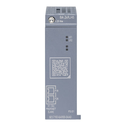 Siemens 6ES71936AR000AA0 Busadapter BA 2xRJ45 2 RJ45 Buchsen f.PROFINET ET200SP