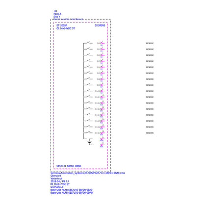 SIEM Siemens ET 200SP 6ES7131-6BH01-0BA0 Simatic Digital Eingang DI 16x24 VDC