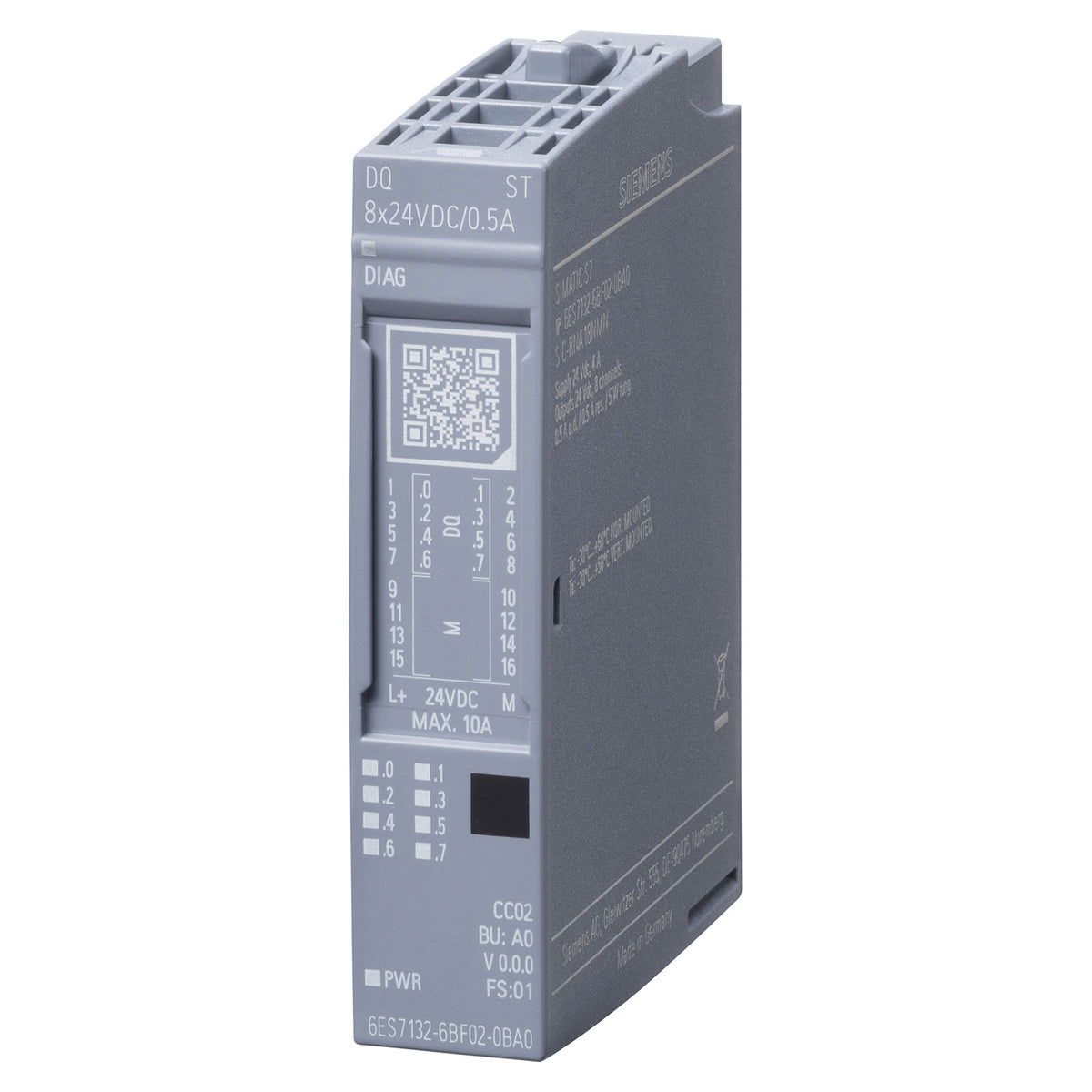 SIEM Siemens 6ES7132- 6ES7132-6BF01-0BA0 6BF01-0BA0 ET 200SP Simatic Digitales