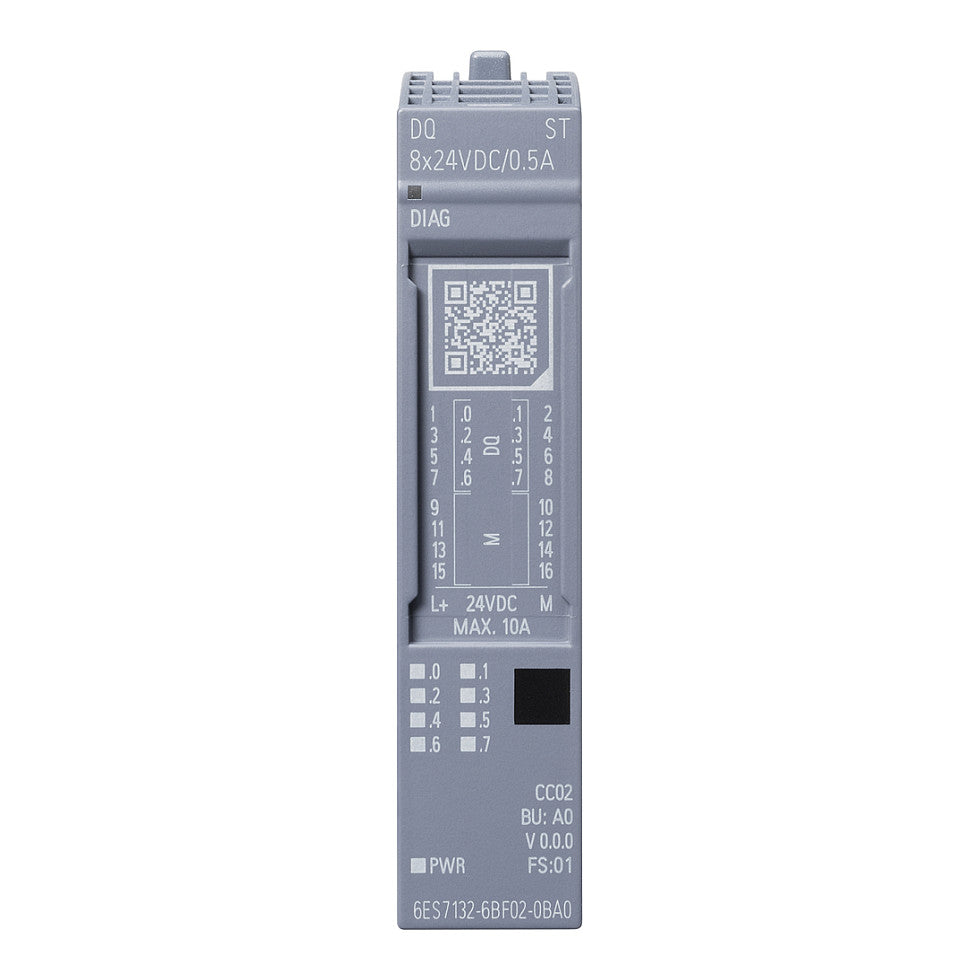 SIEM Siemens 6ES7132- 6ES7132-6BF01-0BA0 6BF01-0BA0 ET 200SP Simatic Digitales