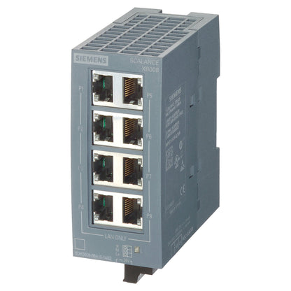 Siemens SCALANCE 6GK5008-0BA10-1AB2 XB008 unmanag.Industrial Ethernet Switch