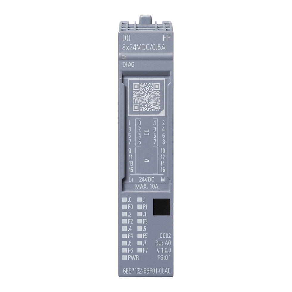 SIEM 6ES7132-6BF01-0CA0 SIMATIC ET 200SP dig.Ausgangsmodul DQ 8x24VDC
