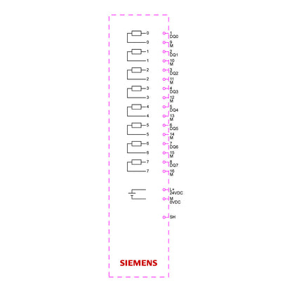 SIEM 6ES7132-6BF01-0CA0 SIMATIC ET 200SP dig.Ausgangsmodul DQ 8x24VDC