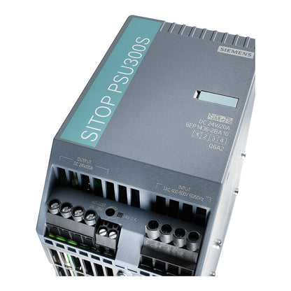 Siemens 6EP14362BA10 SITOP PSU300S 20A geregelte Stromvers. Eing. 3p 400-500VAC