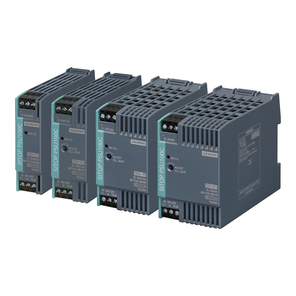 Siemens 6EP13325BA00 SITOP PSU100C 24V 2,5A gerege. Stromvers. Eing. 120-230VAC