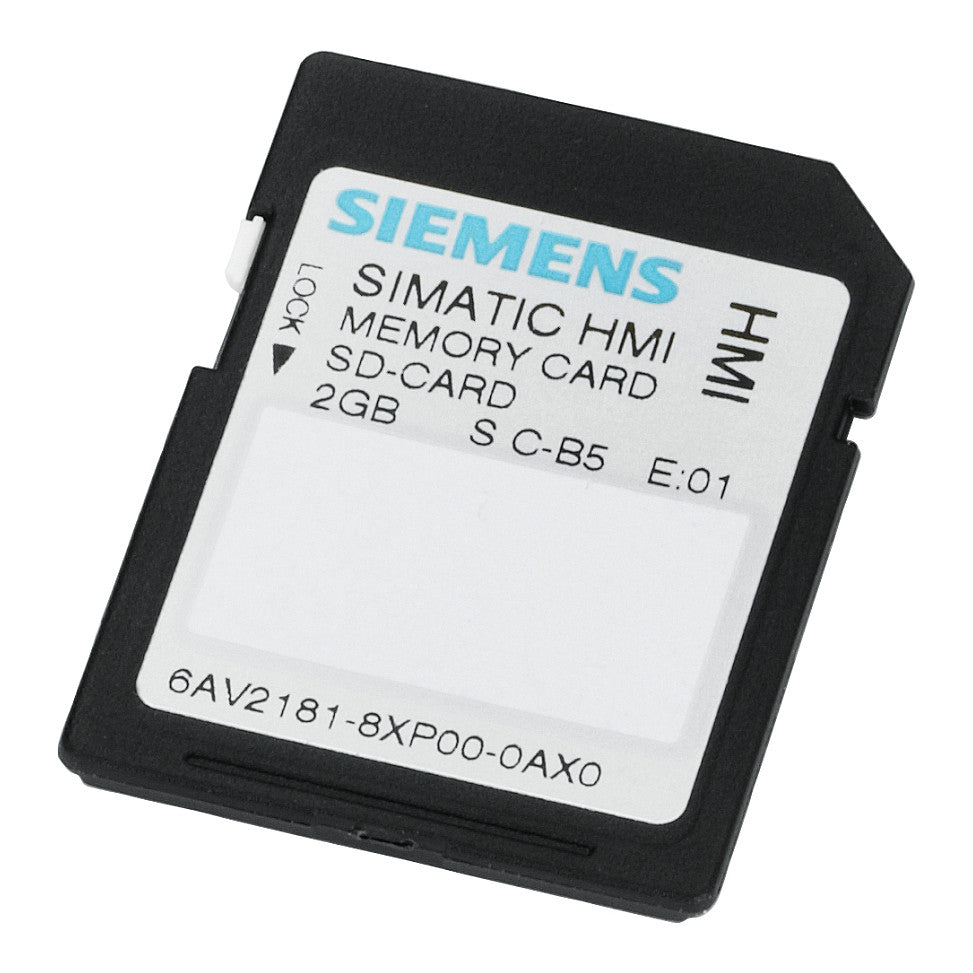 Siemens 6AV21818XP000AX0 SIMATIC HMI Memory Card SD-Karte 2GB
