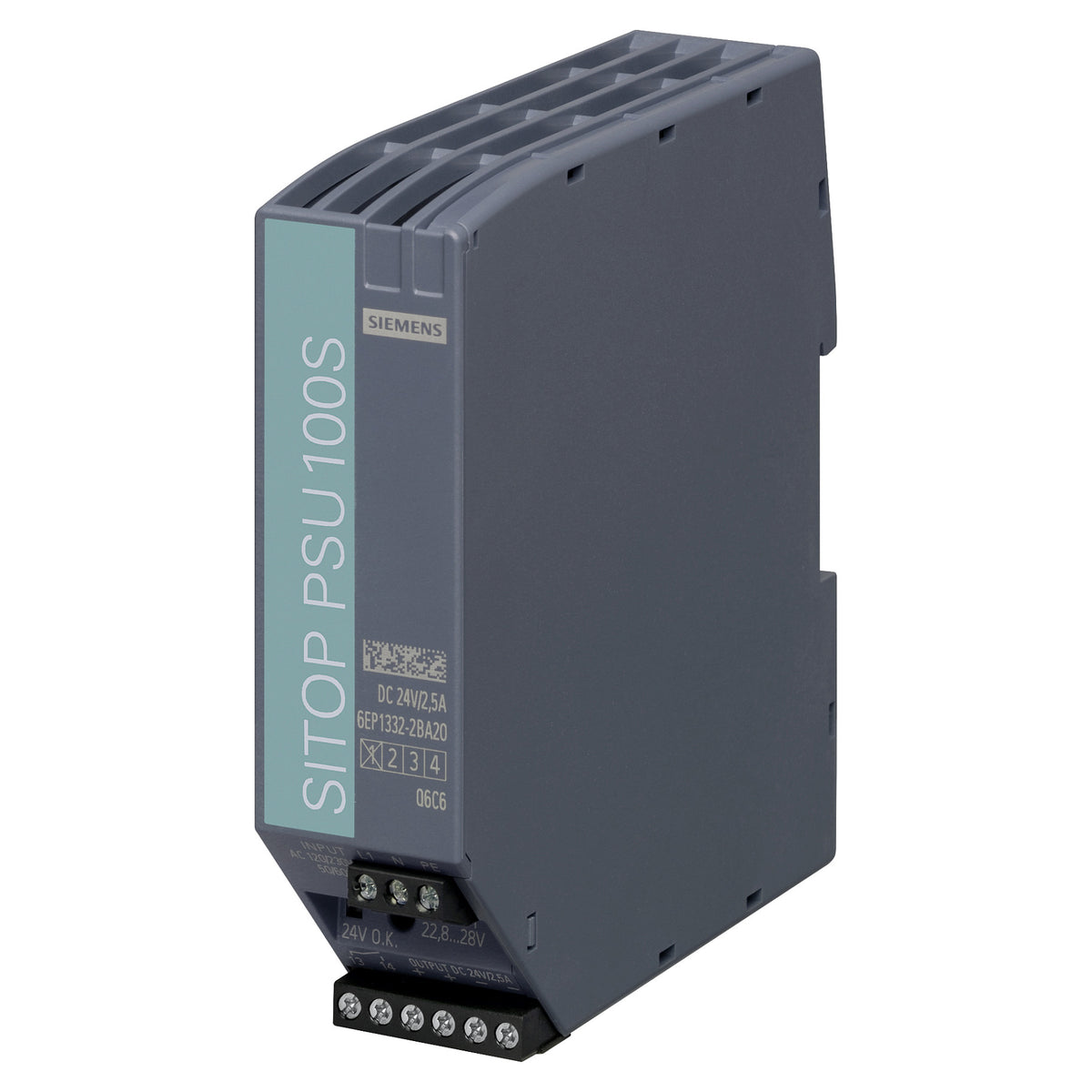 Siemens 6EP13322BA20 SITOP PSU100S 24V 2,5A gerege. Stromvers. Eing. 120/230VAC