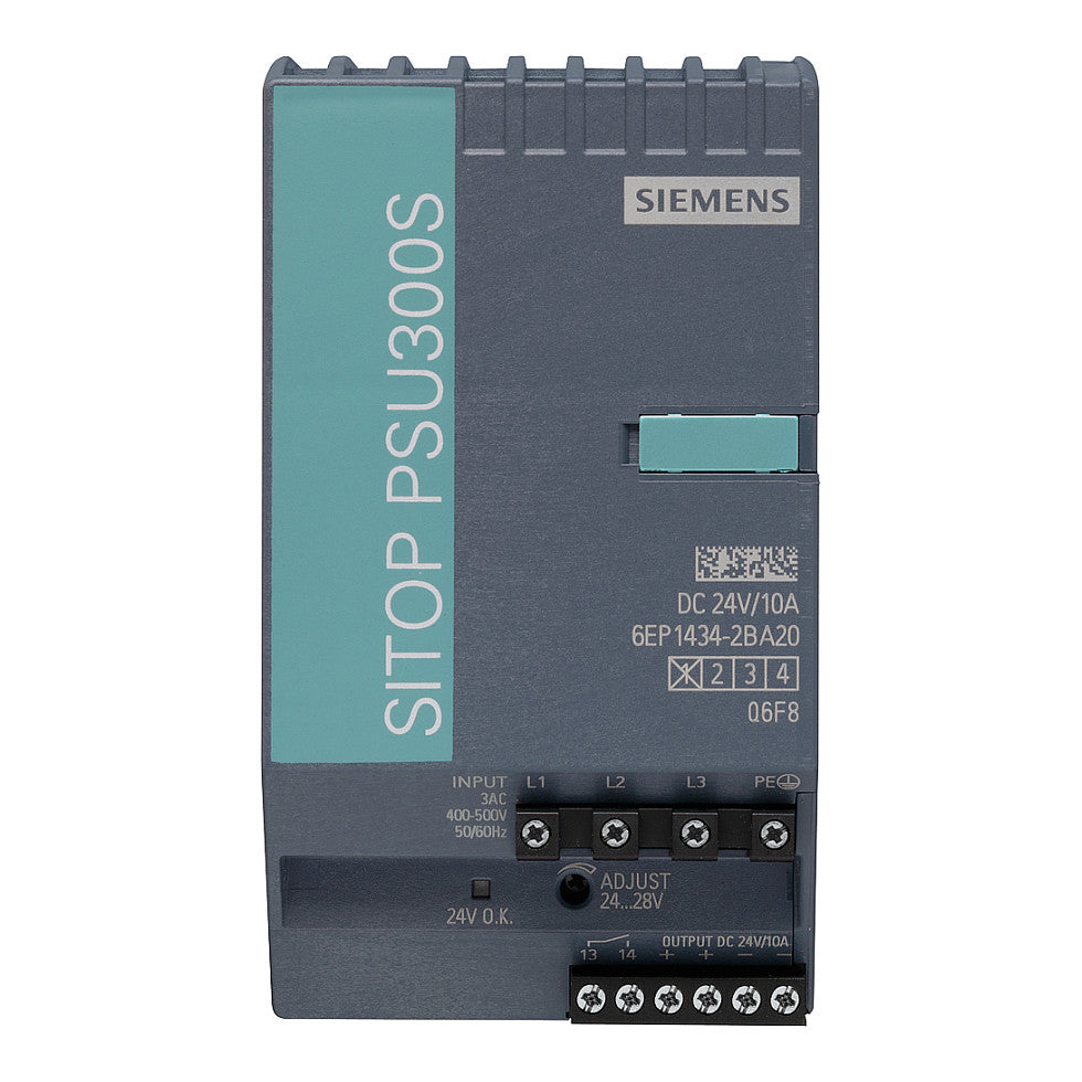 SIEM Stromversorgung SITOP 6EP1434-2BA20 PSU300S, 3-phasig DC 24 V/10 A 6EP1434-