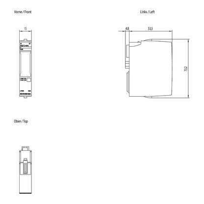 Siemens 6ES7134-6HD01-0BA1 6ES71346HD010BA1 SIMATIC ET 200SP
